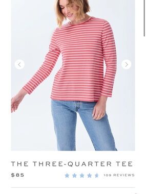 Alice Walk 3/4 sleeve tee